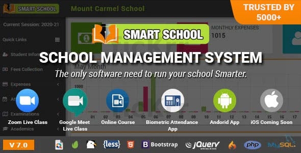 Smart School : School Management System