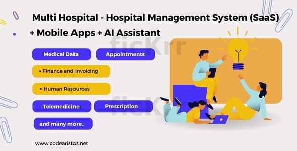 Multi Hospital - Hospital Management System (SaaS) + Mobile Apps + AI Assistant