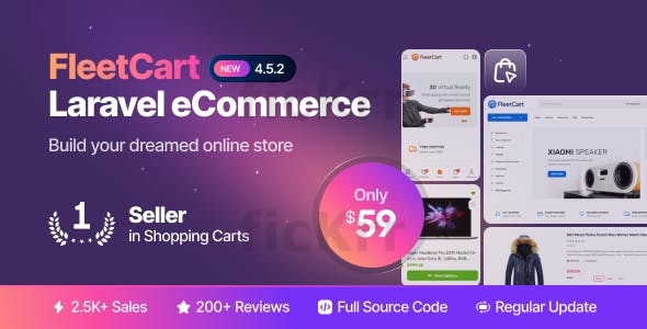 FleetCart - Laravel Ecommerce CMS