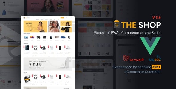 The Shop - PWA eCommerce CMS